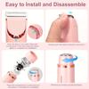 Dermave Bikini Shaver Dual Head Multi-Purpose Hair Trimmer 2-in-1 USB Charge Dermavel Trimmer 2.0 Dermawave Iui Beauty Shaver for Women (Blue-1pcs) view 4
