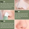 BEIQIYA Manual Face Scraper Tool, Metal Facial Spatula with Silicone Lid, Nose Scraper for Men & Women- Green view 4