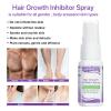 Hair Growth Inhibitor for Face, Hair Inhibitor Permanent Spray, Non-Irritating Hair Inhibitor, Permanent Hair Removal Spray for Body, Face, Underarm, Arm, Leg, Private Areas, Slows Regrowth (2PCS) view 3