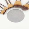 2 Pieces Silicone Makeup Brush Cleaner, Cosmetic Brush Scrubber Mat Pad Cleaning Tool (Grey & Pink) view 3