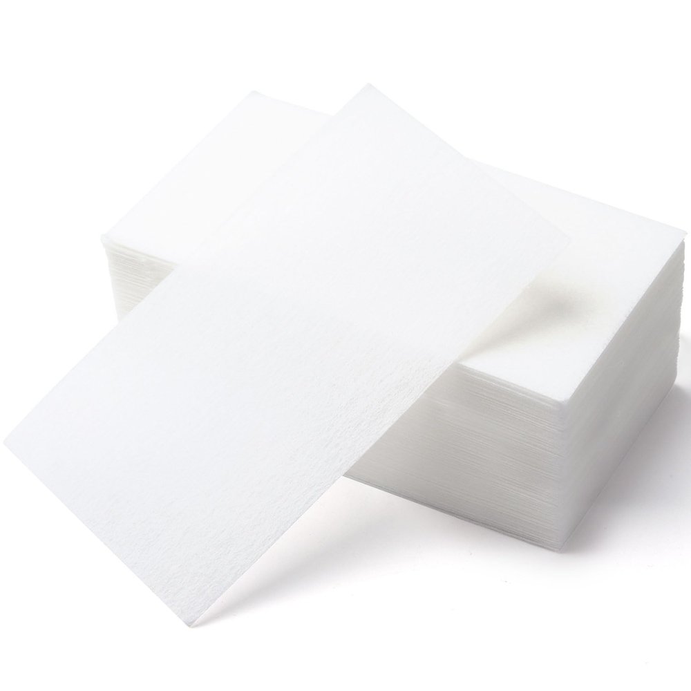 BEIQIYA 100pcs Perm Paper for Hair, Breathable End Papers for Hair Perm, Disposable Heat-Resistant Professional Hair Salon Home Hair Curling Papers for Thin Thick Short Long Hair- White