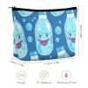 RTFNGLS Water Bottle Pattern Portable Travel Toiletries Makeup Bag Bathroom Storage Bag Makeup Bag Portable Makeup Bag Large Capacity Travel Makeup Bag Organize view 2