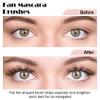 HINZIC 2pcs Folding Angle Scalloped Lash Brush, 2025 New Mascara Fan Brush Multifunctional Eyelash Comb Separator with Soft Bristles Makeup Tool for Upper Lower Eye Lash Natural Lifted view 3