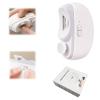 3-in-1 Electric Nail Clipper & Polisher for Seniors, Adults, Babies  Automatic Nail Trimmer with Collector, 2 Speeds, Safe & Portable Grooming Tool (White) view 1