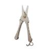 harayaa Round Nose Scissors Makeup Beauty Tool Multipurpose Easy to Use Simple Facial Trimmer Facial Hair Trimming Tool for Cuticles view 1