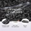 LUVME Burmese Curly Clip in Hair Extensions Real Human Hair Messy Curly Clip Ins Fullness with 1 Pack for Women Brazilian Remy Human Hair Natural Black 135g 14Inch view 4