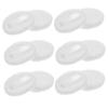 Healeved 12pcs Rounded Powder Puff Girl Cosmetics Puff Tool Makeup Accessory Velvet view 1