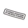 Replacement for fits 920216 Globe Sharpener Label OEM GLO920216 view 1