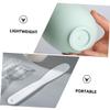 Healeved Mud Mask Mixing Bowl Adjusting Stick Silicone Plastic Bowl Face Mask Mixing for Beauty Salon Diy Maker view 3
