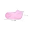 Healeved 5pairs Moisturizing Silicone Socks for Women of Spa Socks for Dry Cracked Feet Comfortable and Elastic Foot Care Supplies for Home and Travel Use view 2