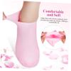 Healeved 5pairs Moisturizing Silicone Socks for Women of Spa Socks for Dry Cracked Feet Comfortable and Elastic Foot Care Supplies for Home and Travel Use view 3