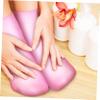 Healeved 5pairs Moisturizing Silicone Socks for Women of Spa Socks for Dry Cracked Feet Comfortable and Elastic Foot Care Supplies for Home and Travel Use view 4
