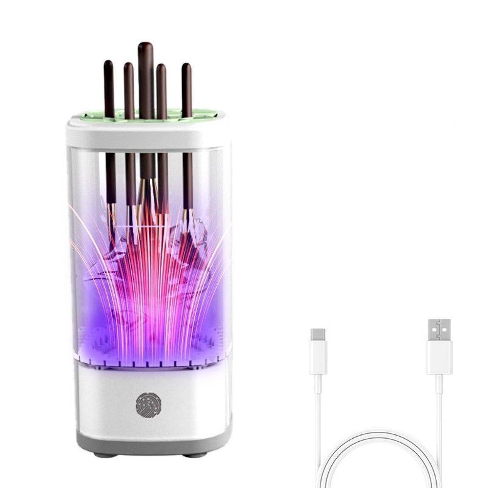 CIVRMZPTK Rechargeable Makeup Brush Automatic Cleaning Machine Makeup Brush Cleaner Cleaning Supplies