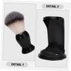 Healeved 1set Beard Grooming Brush with Holder Soft Bristles for Comfortable Shaving Men Grooming Accessory with Storage Stand for view 3