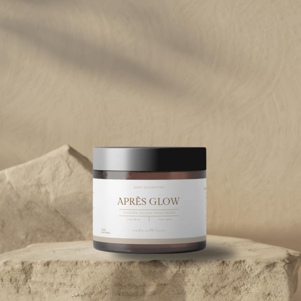 Aprs Glow Nourishing Whipped Tallow Moisturizer - Unscented (4oz, Unscented)