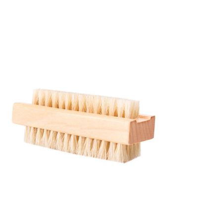 Healeved 5pcs Wood Cleaning Brush Pig Mane Nail Hand Washing Brush for Home Use for Exfoliating Skin and Removing Dirt from Fingernails