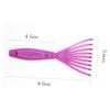 5pcs Plastic Curly Hair Comb Cleaner Brush Tweezers for Brushes view 2