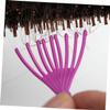 5pcs Plastic Curly Hair Comb Cleaner Brush Tweezers for Brushes view 3