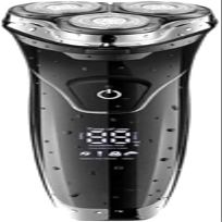 Lsrwhnyy Electric Shavers for Men, Waterproof LCD Display Electric Shaver Beard Electric Razor for Men Facial Stubble Shaving Machine Rechargeable