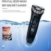 Lsrwhnyy Electric Shavers for Men, Waterproof LCD Display Electric Shaver Beard Electric Razor for Men Facial Stubble Shaving Machine Rechargeable view 4