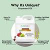 PUROLEO Organic Certified USDA Grapeseed Oil 32 Fl Oz/946 ML (Packed in Canada)  100% Natural Moisturizer & Organic Carrier Oil for Hair, Skin, Body, Massage, Baby Care, Beauty & DIY Blends view 3