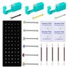 Nose Ear Piercing Kit - 3 Pack Self Nose Piercing Gun, Disposable Safety Ear Nose Percinging Kit with Mixed 1.5/2/2.5mm,Ear Cartilage Helix Jewelry Nose Stud Nose Piercings Gun Kit Tool view 1