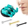Nose Ear Piercing Kit - 3 Pack Self Nose Piercing Gun, Disposable Safety Ear Nose Percinging Kit with Mixed 1.5/2/2.5mm,Ear Cartilage Helix Jewelry Nose Stud Nose Piercings Gun Kit Tool view 2