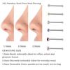 Nose Ear Piercing Kit - 3 Pack Self Nose Piercing Gun, Disposable Safety Ear Nose Percinging Kit with Mixed 1.5/2/2.5mm,Ear Cartilage Helix Jewelry Nose Stud Nose Piercings Gun Kit Tool view 3
