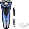 Lsrwhnyy Electric Shavers for Men, Electric Shaver Professional Razor Waterproof Beard Trimmer Rotary 3D Floating Shaving Rechargeable Electric for Men view 1