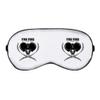 Azeeda 'The Heart of Table Tennis' Sleep/Travel Eye Mask (EY00028423) view 1