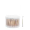 KICHOUSE 500pcs Medical Grade Cotton Buds Wooden Sticks for Lip Gloss Applicators Ear Swabs Pet Cleaning and Reusable view 1