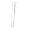 KICHOUSE 500pcs Medical Grade Cotton Buds Wooden Sticks for Lip Gloss Applicators Ear Swabs Pet Cleaning and Reusable view 2