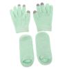 WATIIFUFU 1set Gel Gloves and Moisturizing Socks for Touchscreen Use Breathable Elastic Design for Manicure and Autumn view 1