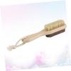 ASAKKURA 1pc Double-Sided Foot Scraper Brush for Dead Skin Removal Pedicure Tool Bristles Portable Design for Smooth Feet Care view 3