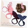 ASAKKURA 4pcs Hair Bun Makers Hair Clips Easy Styling Tool for Daily Use Parties Weddings Comfortable Sponge and Design view 3