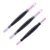 BELLIFFY 3pcs Double-end Nail Grinding Stick Multifunctional Exfoliating Skin Scrub Pen for Manicure and Pedicure Lightweight and Portable Nail Care Tools for Women and Girls view 1