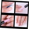 BELLIFFY 3pcs Double-end Nail Grinding Stick Multifunctional Exfoliating Skin Scrub Pen for Manicure and Pedicure Lightweight and Portable Nail Care Tools for Women and Girls view 3