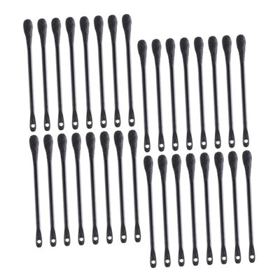 MUSISALY 200pcs Organic Cotton Swabs Eyelash Grafting Makeup Cleaning Disposable Beauty Tools