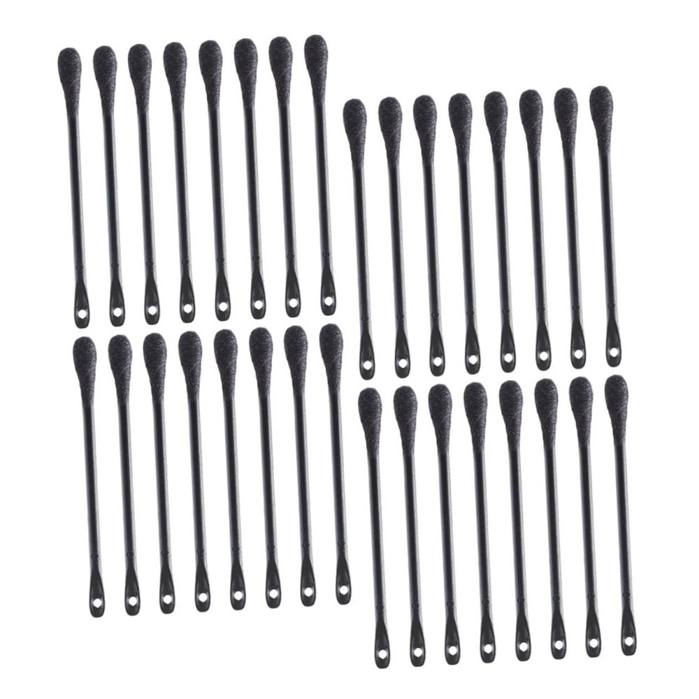 MUSISALY 200pcs Organic Cotton Swabs Eyelash Grafting Makeup Cleaning Disposable Beauty Tools