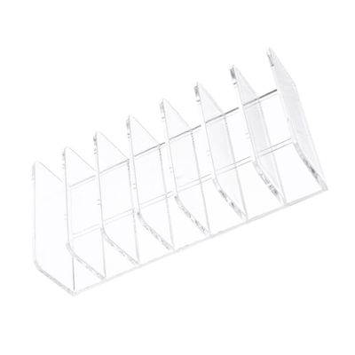 AUTSUPPL Multi-grid Cosmetic Rack for Organizing Makeup Transparent Storage Holder for Eyeshadow Lipstick and Brushes and Design for Vanity Bathroom Use