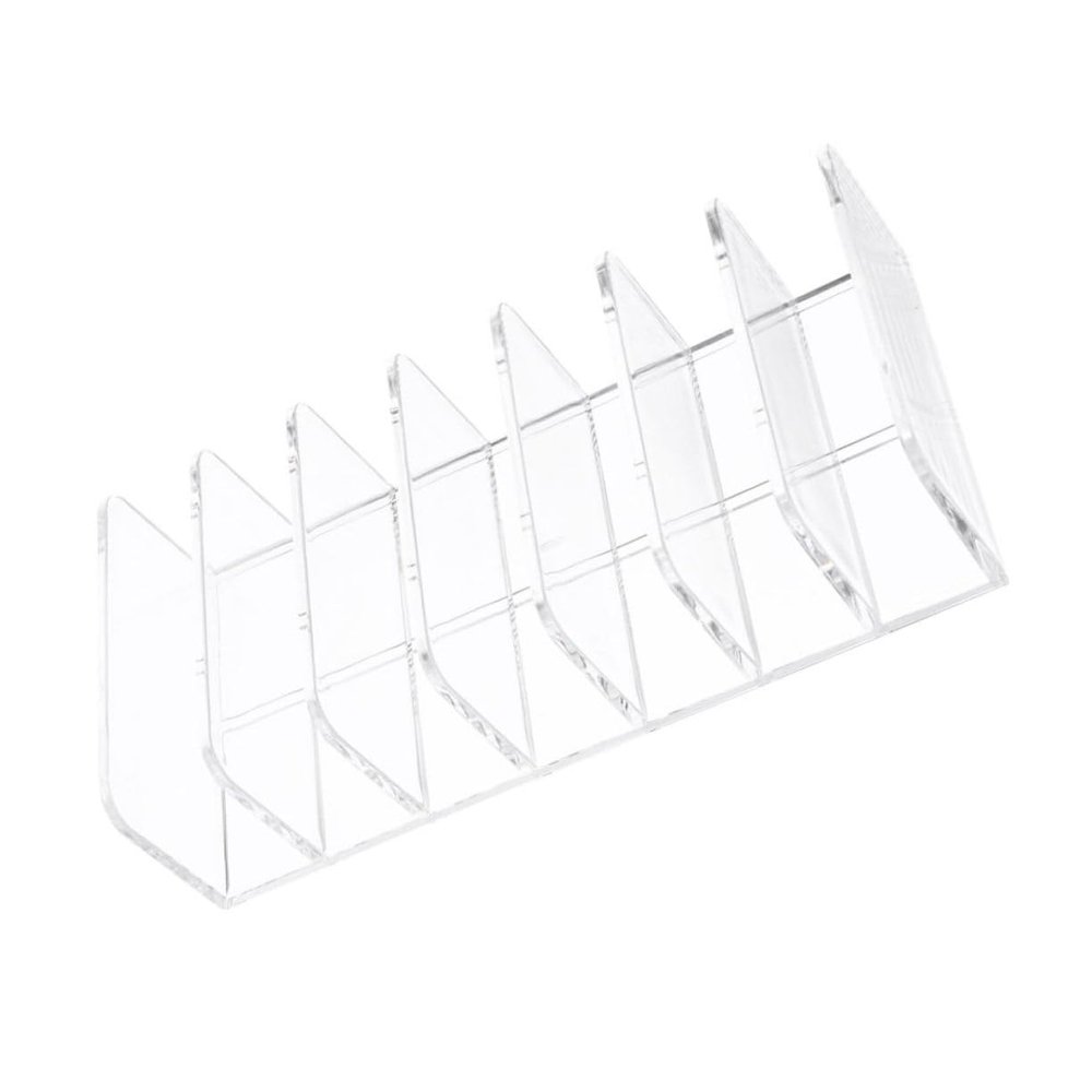 AUTSUPPL Multi-grid Cosmetic Rack for Organizing Makeup Transparent Storage Holder for Eyeshadow Lipstick and Brushes and Design for Vanity Bathroom Use