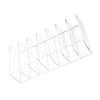 AUTSUPPL Multi-grid Cosmetic Rack for Organizing Makeup Transparent Storage Holder for Eyeshadow Lipstick and Brushes and Design for Vanity Bathroom Use view 1