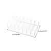 AUTSUPPL Multi-grid Cosmetic Rack for Organizing Makeup Transparent Storage Holder for Eyeshadow Lipstick and Brushes and Design for Vanity Bathroom Use view 2