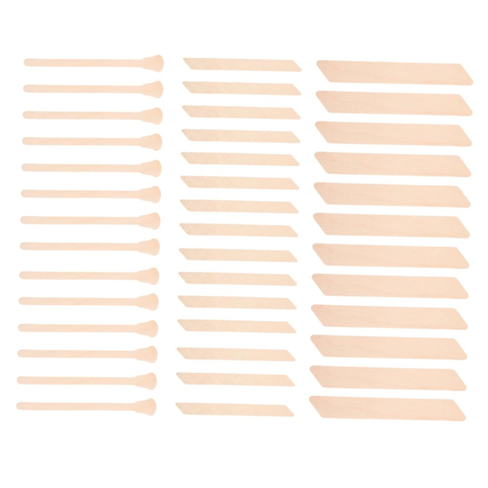 BIUDECO 150pcs Hair Removal Applicators for Women Sticks for Body Hair Eyebrow and Skin Surfaces Smooth to Use Waxing Tools
