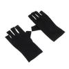 Beatifufu 2pcs Uv Half-Finger Gloves for Gel Nail Manicure Lightweight and Wear-Resistant for and Outdoor Activities view 1