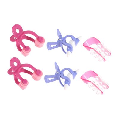 BELLIFFY 2sets Nose Lifter Shaper Correction Clip for Wide Noses up Beauty Tool Set Massager