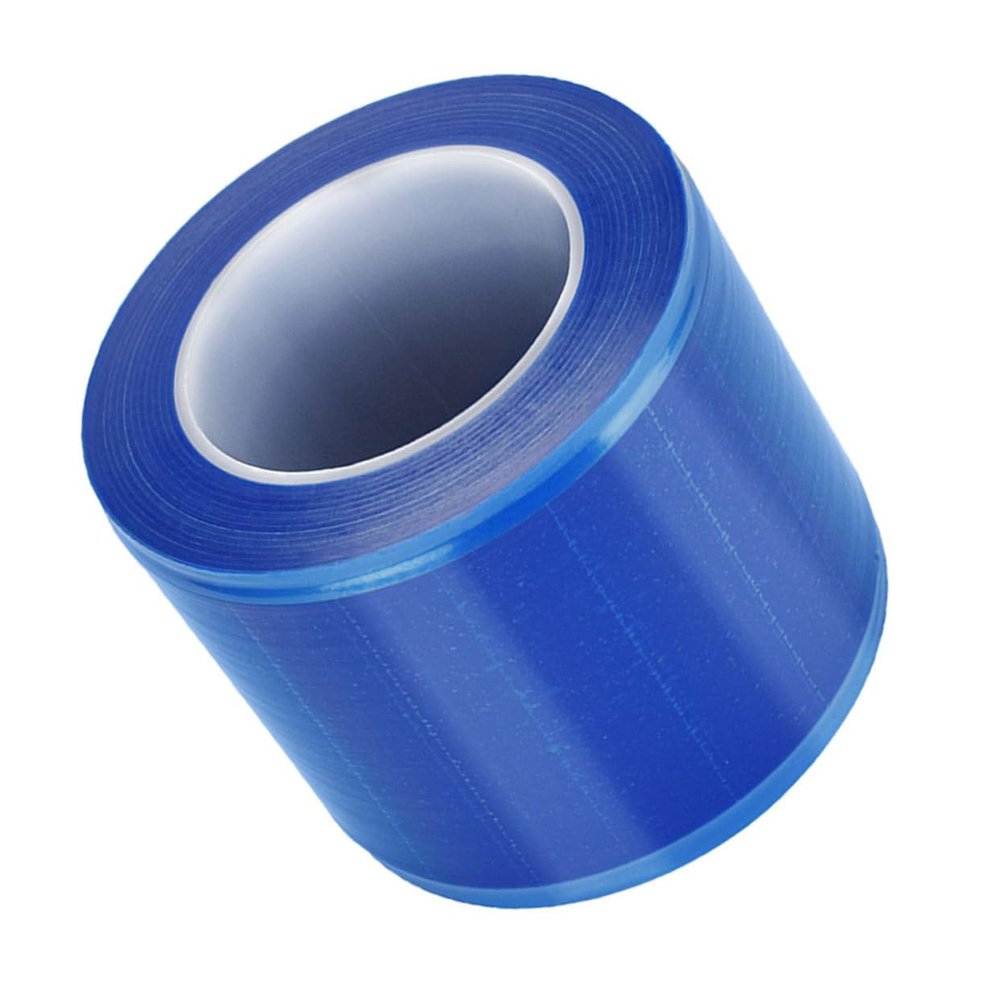 Blue PE Protective Film Roll, 1200 Pieces Disposable Protective Wrap