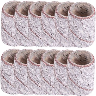 LALADEFIEE 200pcs Nail Art Sanding Bands Fine Grit Manicure Sanding Tools for Nail Drill and for Polishing Shaping and Gel Removal Suitable
