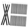 Beatifufu 100pcs Disposable Makeup Applicators Lip Eyelash Eyeliner Brushes for Precise Application for Makeup Enthusiasts Includes Lip Wands and Eyelash Brushes view 1