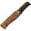 LALADEFIEE Men Folding Comb Beard and Hair Care Wooden Ox Horn Travel-sized Gentle Detangling view 1